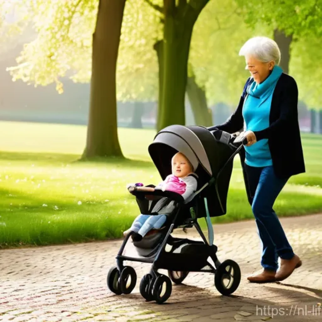 평균수명과 자녀수 - **Prompt 1: Intergenerational Vitality in a Dutch Park**
    "A vibrant, active Dutch grandmother in...