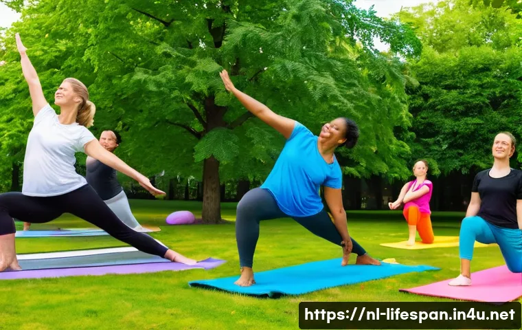 운동과 평균수명 관련 이미지 1